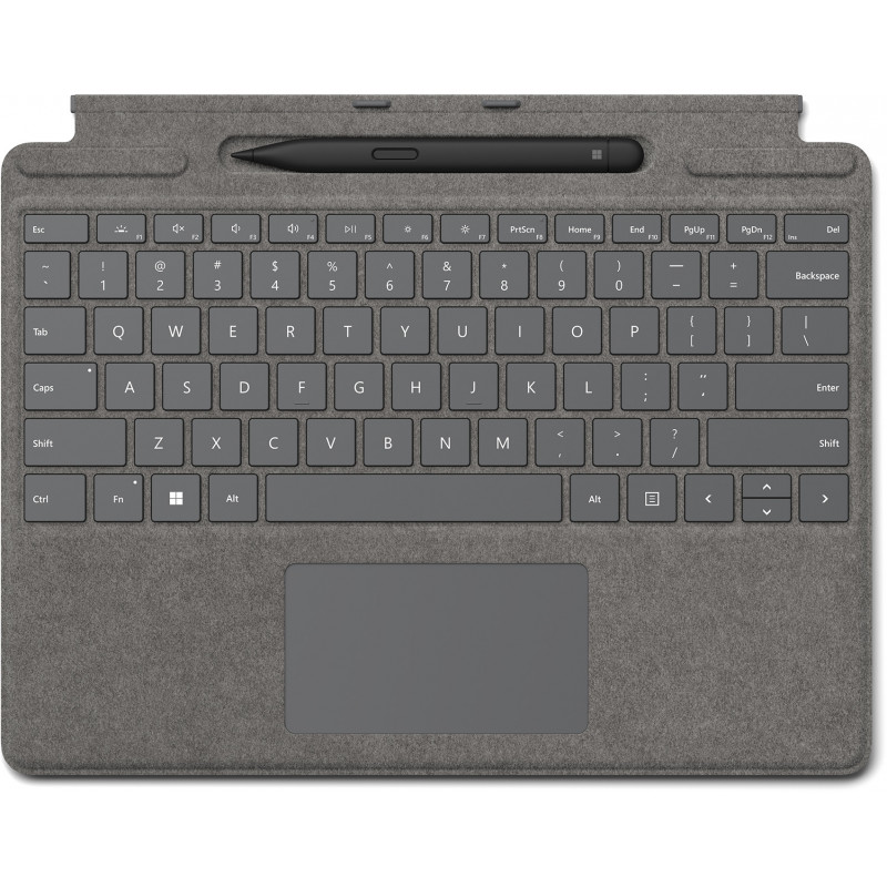 Microsoft Surface Pro Signature Keyboard w  Slim Pen 2 Hopea Microsoft Cover port QWERTY Tanska, Suomi, Pohjoismainen,