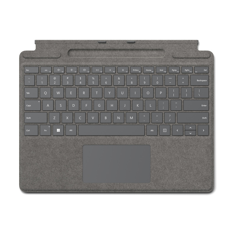 Microsoft Surface Pro Signature Keyboard Platina Microsoft Cover port QWERTY Pohjoismainen