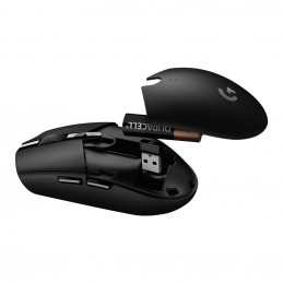 Logitech G G305 LIGHTSPEED Wireless Gaming Mouse hiiri Oikeakätinen Langaton RF + Bluetooth Optinen 12000 DPI