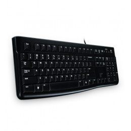 Logitech K120 näppäimistö USB QWERTZ Sveitsi Musta