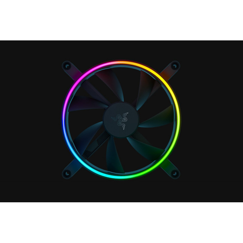 Razer Kunai Chroma Tietokonekotelo Tuuletin 14 cm Musta 1 kpl