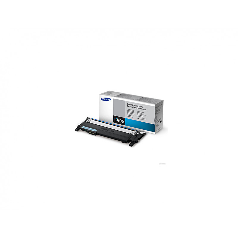 Samsung CLT-C406S värikasetti 1 kpl Alkuperäinen Syaani
