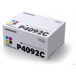 Samsung CLT-P4092C, nelipakkaus, musta syaani magenta keltainen värikasetti