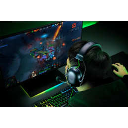 Razer Blackshark V2 X Kuulokkeet Langallinen Pääpanta Pelaaminen Musta, Vihreä