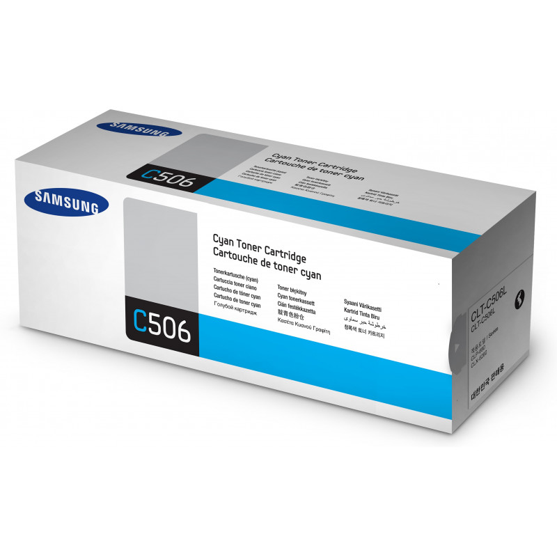 Samsung CLT-C506L erittäin riittoisa syaani värikasetti