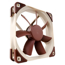 Noctua NF-S12A PWM computer cooling system Tietokonekotelo Tuuletin 12 cm Ruskea