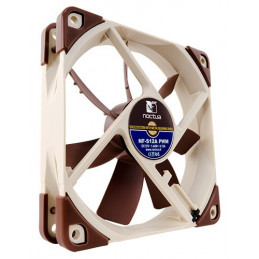 Noctua NF-S12A PWM computer cooling system Tietokonekotelo Tuuletin 12 cm Ruskea