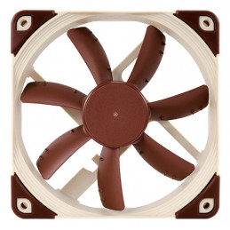 Noctua NF-S12A PWM computer cooling system Tietokonekotelo Tuuletin 12 cm Ruskea