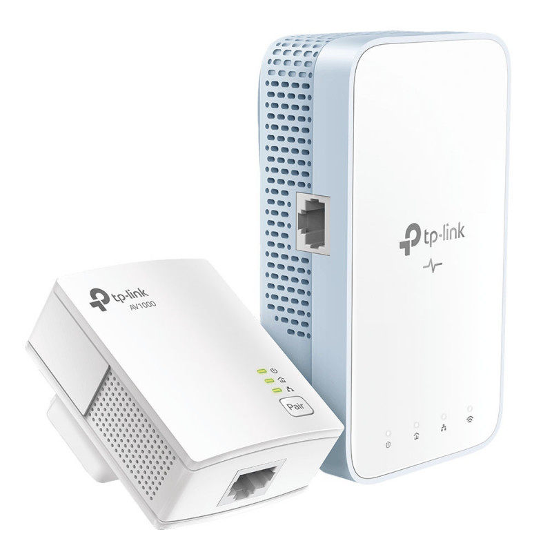 TP-LINK TL-WPA7517 KIT PowerLine-verkkosovitin 1000 Mbit s Ethernet LAN Wi-Fi Valkoinen