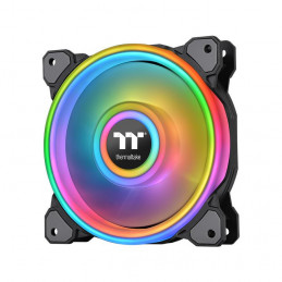 Thermaltake CL-F088-PL12SW-C computer cooling system Tietokonekotelo Tuuletin 12 cm Musta, Valkoinen