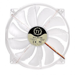 Thermaltake Pure 20 LED Tietokonekotelo Tuuletin 20 cm Läpinäkyvä