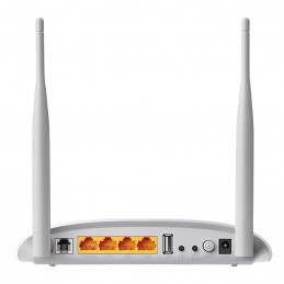 TP-LINK TD-W9970 langaton reititin Nopea Ethernet Yksi kaista (2,4 GHz) Valkoinen