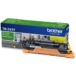 Brother TN-243Y värikasetti 1 kpl Alkuperäinen Keltainen