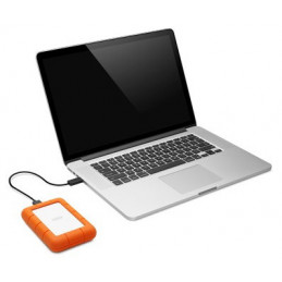LaCie Rugged Mini ulkoinen kovalevy 4000 GB Oranssi