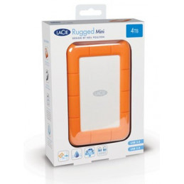 LaCie Rugged Mini ulkoinen kovalevy 4000 GB Oranssi