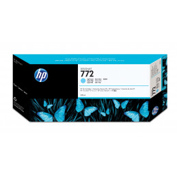 HP 772, Designjet-mustekasetti, vaalea syaani, 300 ml