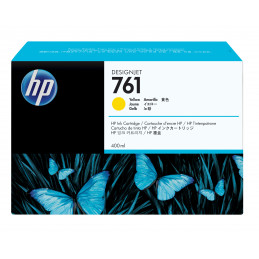 HP Keltainen 761 DesignJet -mustekasetti, 400 ml