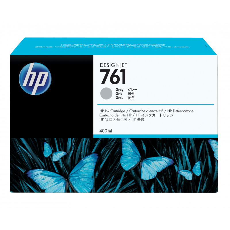 HP 761, harmaa Designjet-mustekasetti, 400 ml