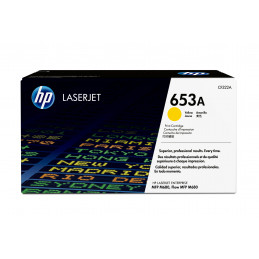 HP 653A, alkuperäinen keltainen LaserJet-värikasetti