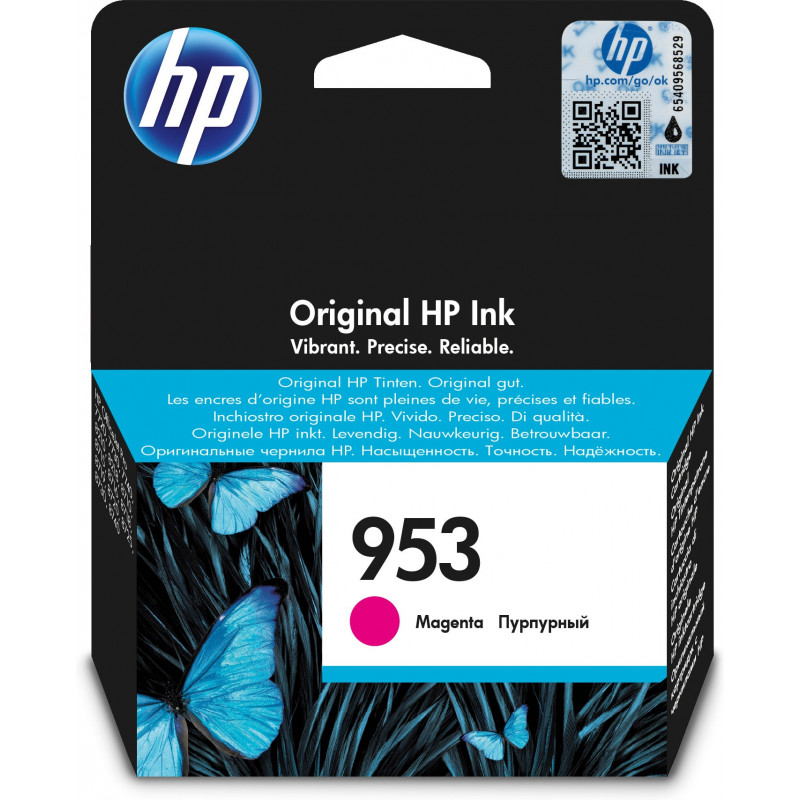 HP 953 magenta alkuperäinen mustekasetti