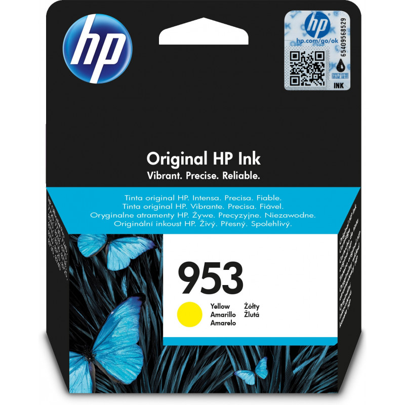 HP 953 keltainen alkuperäinen mustekasetti
