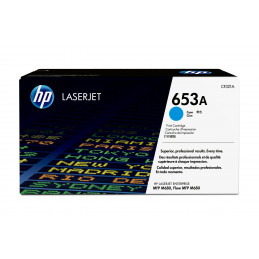 HP 653A, alkuperäinen syaani LaserJet-värikasetti