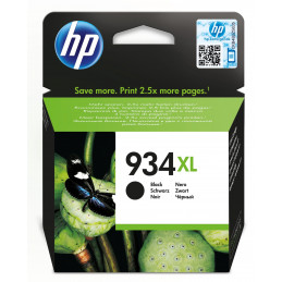 HP 934XL, alkuperäinen riittoisa musta mustekasetti