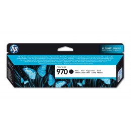 HP 970 alkuperäinen musta mustepatruuna