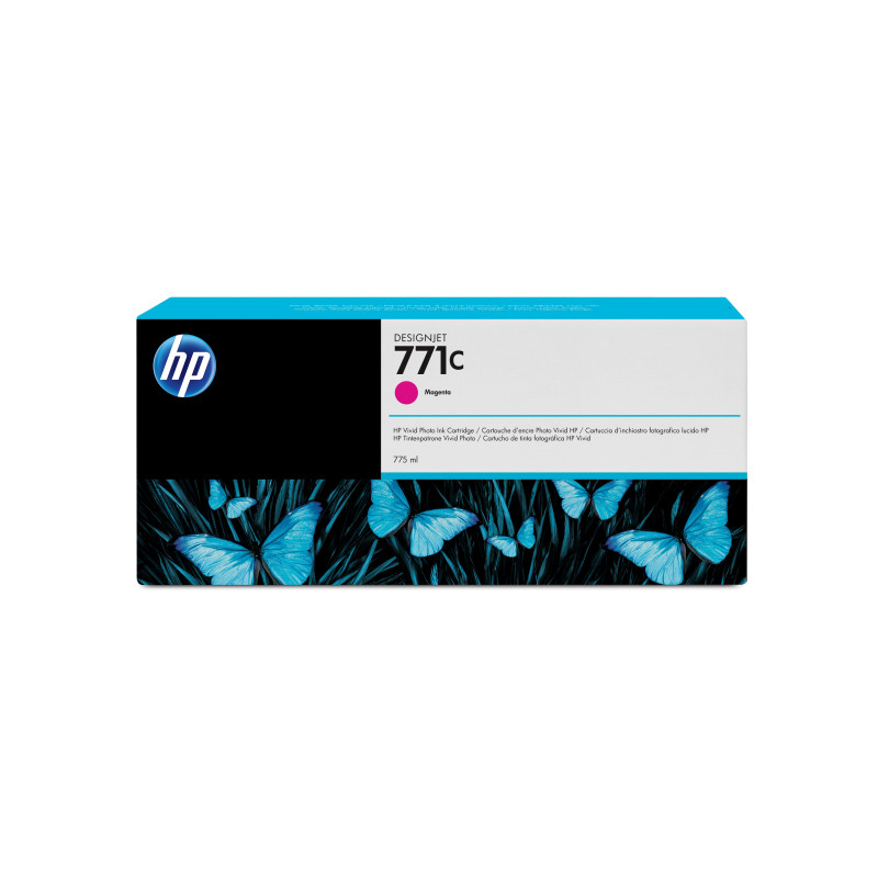 HP 771C Designjet, magenta mustekasetti, 775 ml