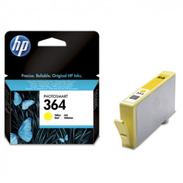 HP 364 mustekasetti 1 kpl Alkuperäinen Perusvärintuotto Keltainen