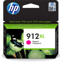 HP 912XL alkuperäinen riittoisa magenta mustepatruuna