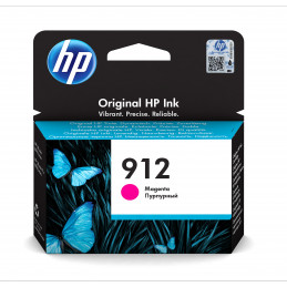 HP 912 alkuperäinen magenta mustepatruuna