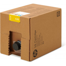 HP 638 10-liter Yellow Stitch Dye Sublimation Ink Cartridge