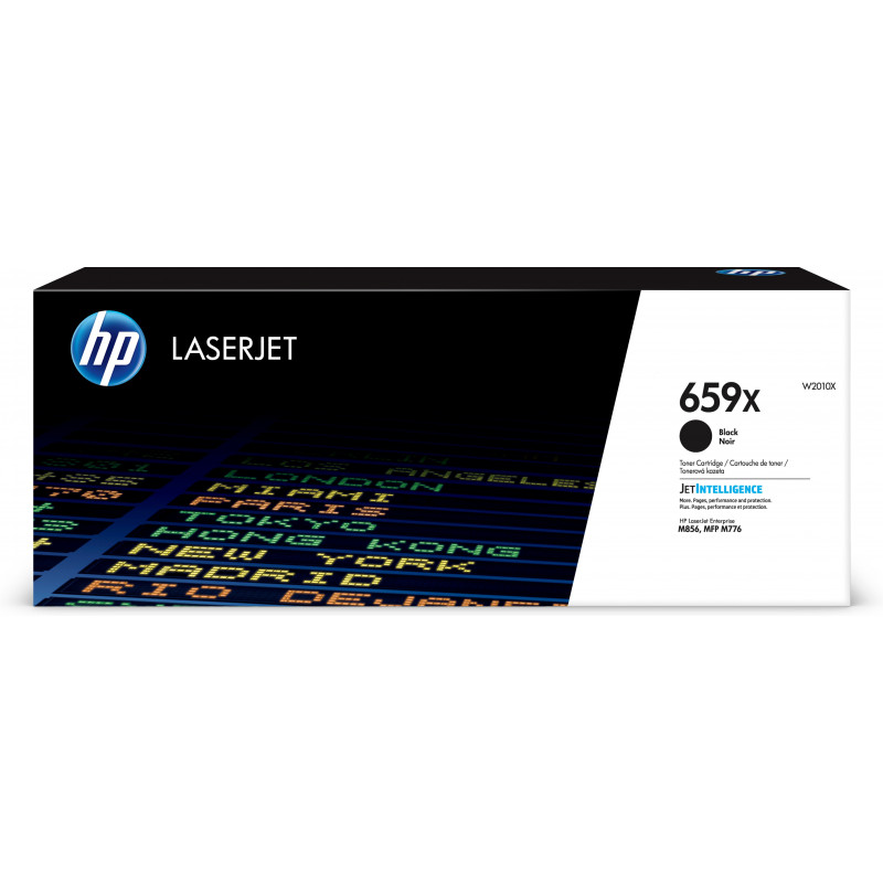HP LaserJet 659X alkuperäinen riittoisa musta -värikasetti