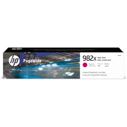HP 982X alkuperäinen riittoisa magenta PageWide -kasetti