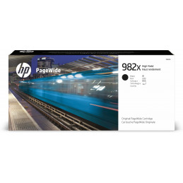 HP 982X alkuperäinen riittoisa musta PageWide -kasetti