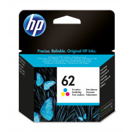 HP 62, alkuperäinen kolmivärinen mustekasetti