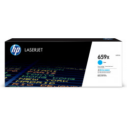 HP LaserJet 659X alkuperäinen riittoisa syaani -värikasetti