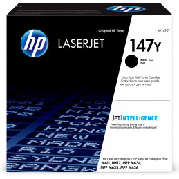 HP 147Y alkuperäinen erittäin riittoisa musta LaserJet -värikasetti