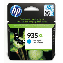 HP 935XL, alkuperäinen riittoisa syaani mustekasetti