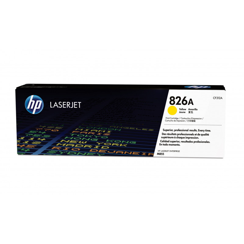 HP 826A, alkuperäinen keltainen LaserJet-värikasetti