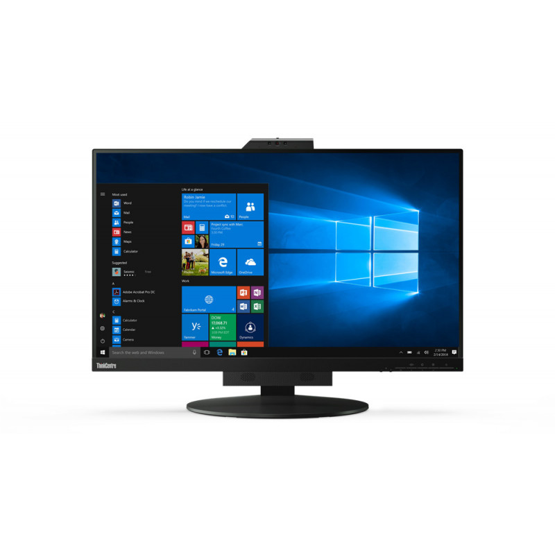 Lenovo ThinkCentre Tiny-In-One 27 68,6 cm (27") 2560 x 1440 pikseliä Quad HD LED Musta