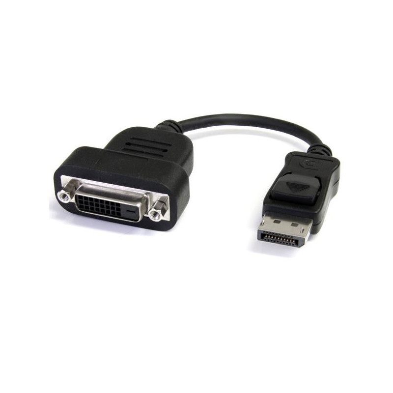 StarTech.com DP2DVIS videokaapeli-adapteri DisplayPort DVI-D Musta
