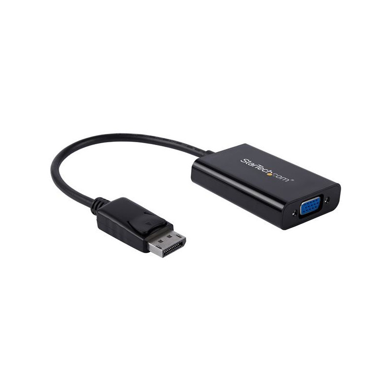 StarTech.com DP2VGAA videokaapeli-adapteri 0,184 m Musta