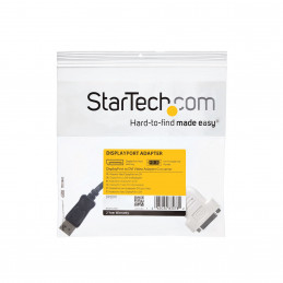 StarTech.com DP2DVI videokaapeli-adapteri 0,24 m DisplayPort DVI-D Musta