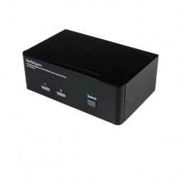 StarTech.com SV231DPDDUA KVM-kytkin Musta
