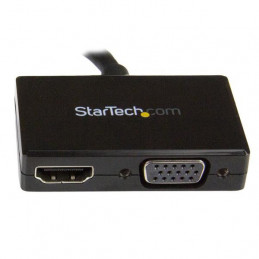 StarTech.com DP2HDVGA videokaapeli-adapteri 0,15 m Musta