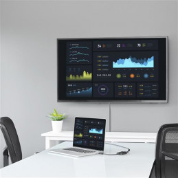 StarTech.com HD2VGAA2 videokaapeli-adapteri Musta