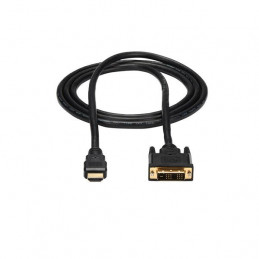 StarTech.com HDMIDVIMM6 videokaapeli-adapteri 1,8 m HDMI DVI-D Musta