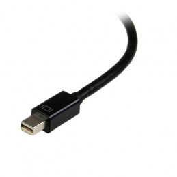 StarTech.com MDP2VGDVHD videokaapeli-adapteri 0,15 m Mini DisplayPort DVI-D + VGA (D-Sub) + HDMI Musta